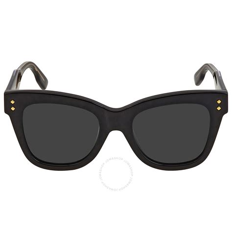 Gucci Grey Cat Eye Ladies Sunglasses 